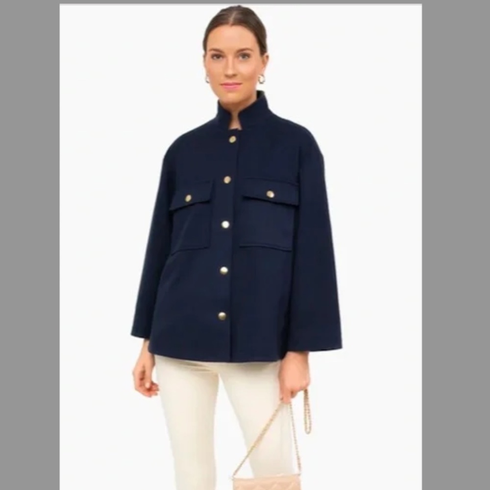 Tuckernuck Navy Marant Shirt Jacket XS
